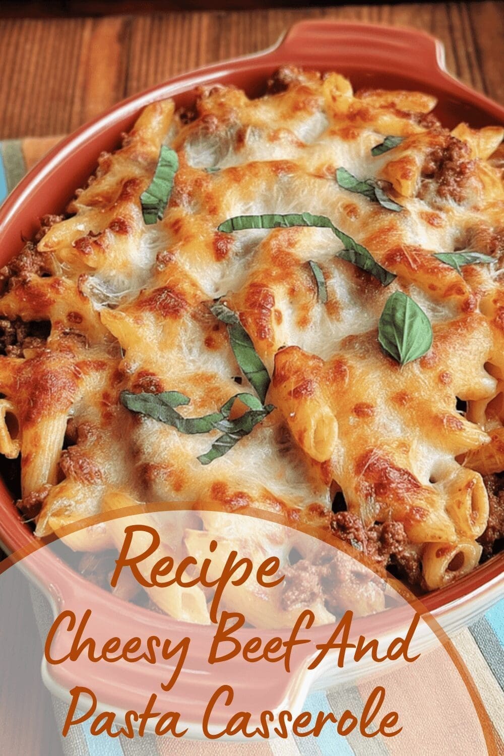 Cheesy Beef And Pasta Casserole