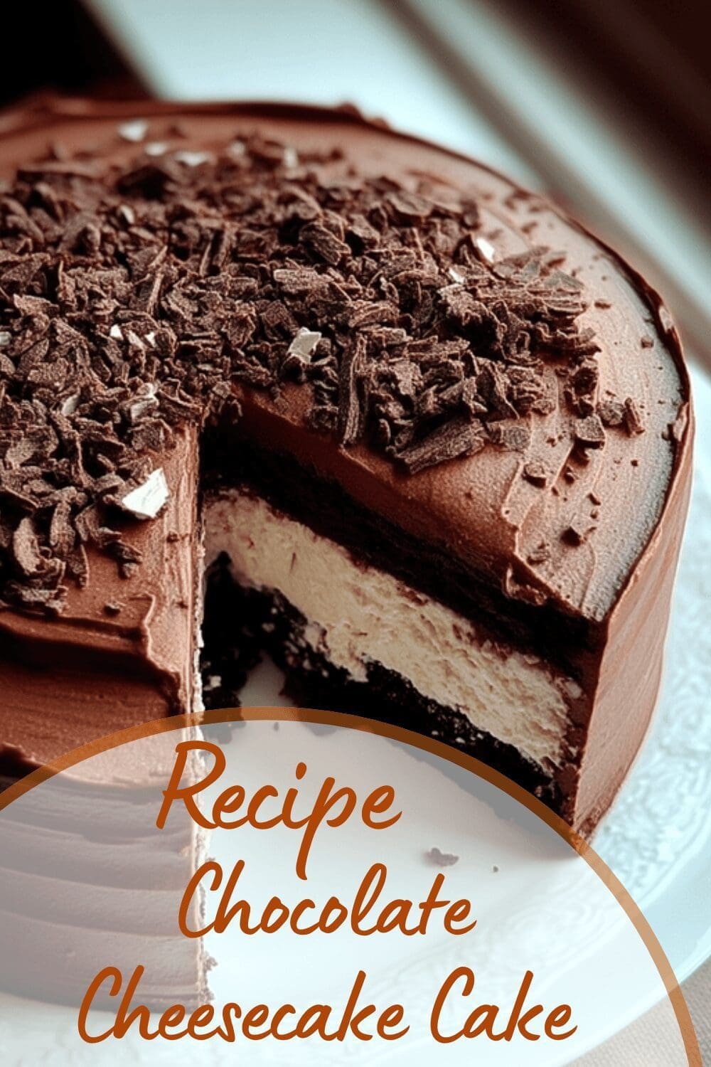 Chocolate Cheesecake Cake