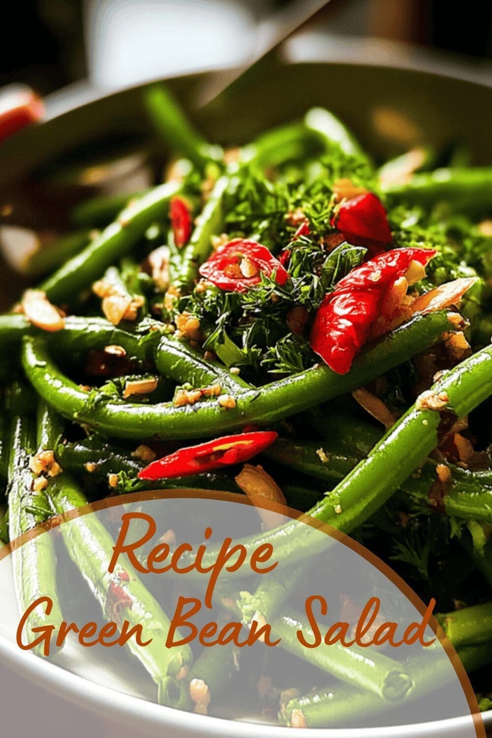 Green Bean Salad With Fresh Basil Balsamic And Crunchy Almonds 7 Green Bean Salad