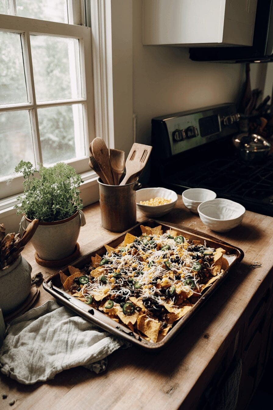 Easy Loaded Sheet Pan Nachos Recipe For Perfect Oven-Baked Snacks 9 Baked Nachos