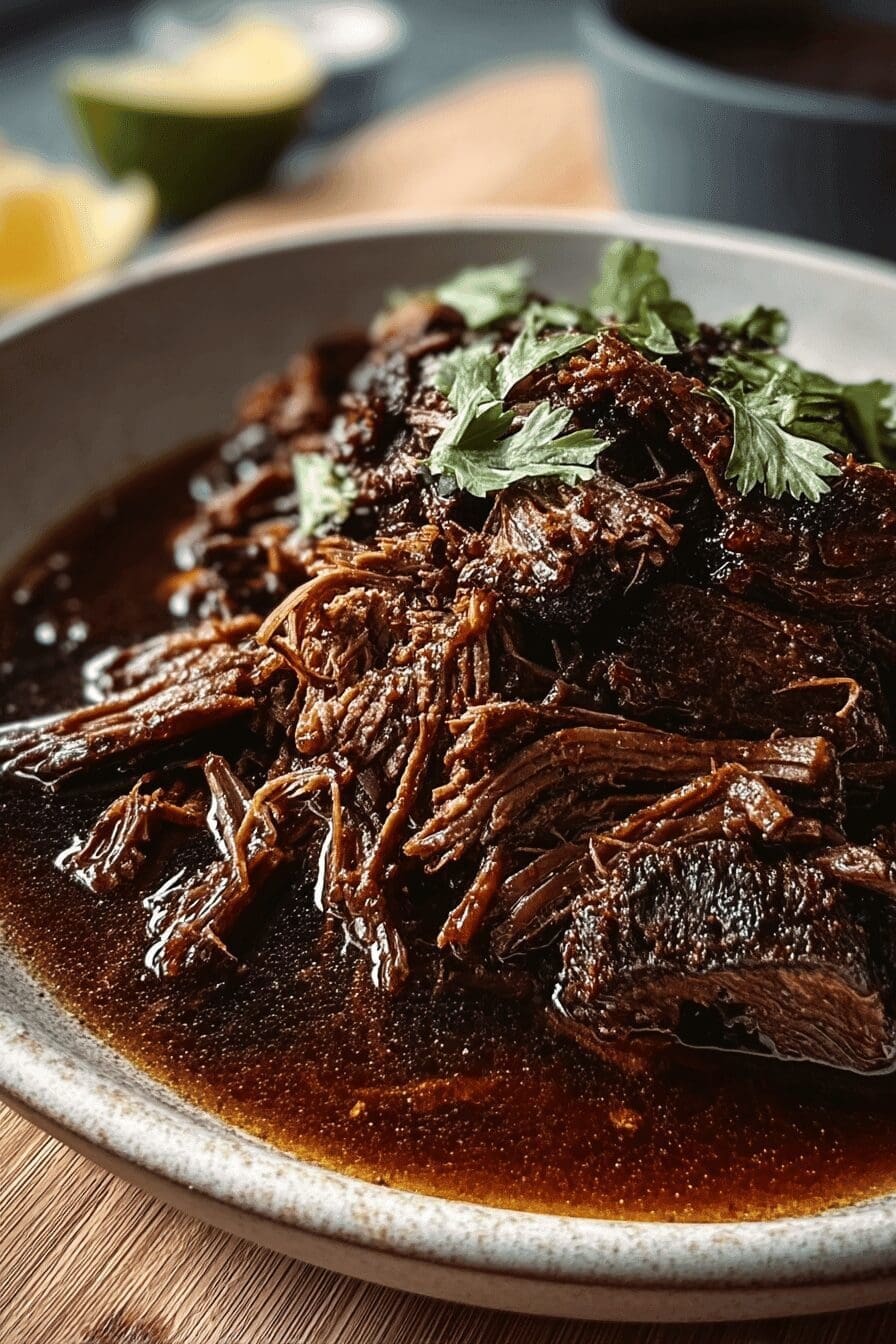 Slow Cooker Spicy Caramelized Pulled Beef Brisket With Onions 10 Caramelized Pulled Beef Brisket