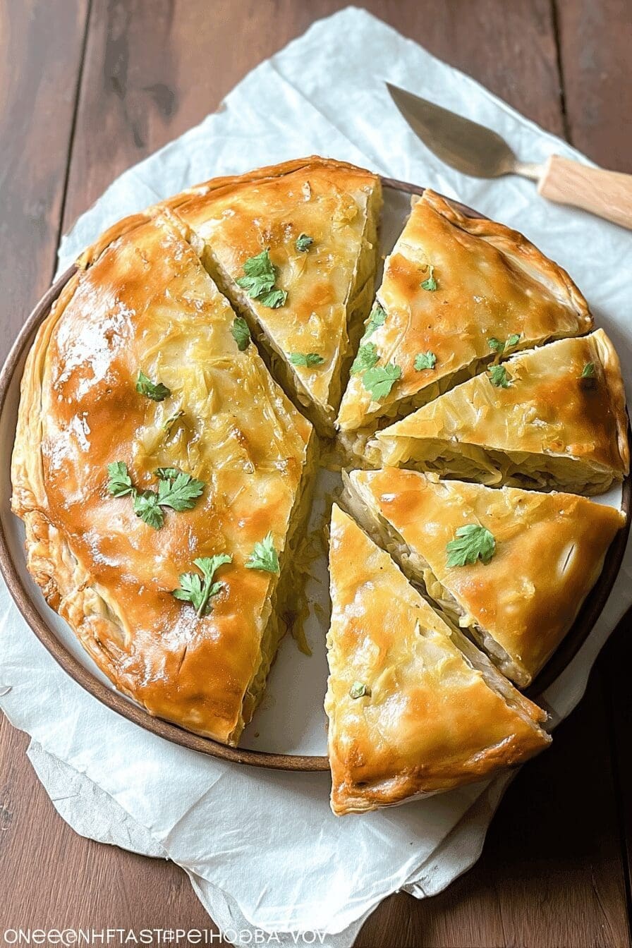 Chicken Cabbage Pirog