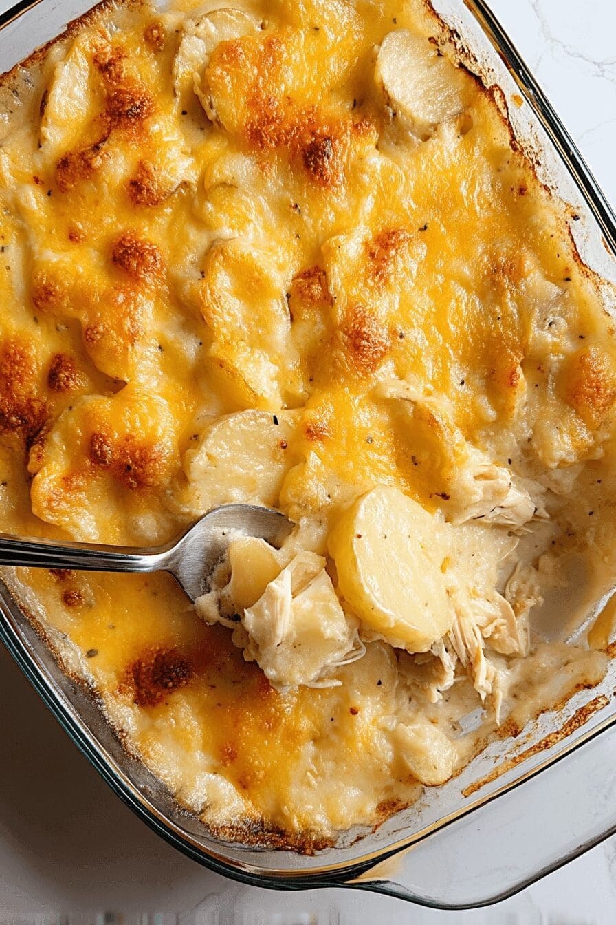 Creamy Buffalo Chicken And Potato Casserole Recipe For Comfort Dinner 10 Chicken Potato Casserole