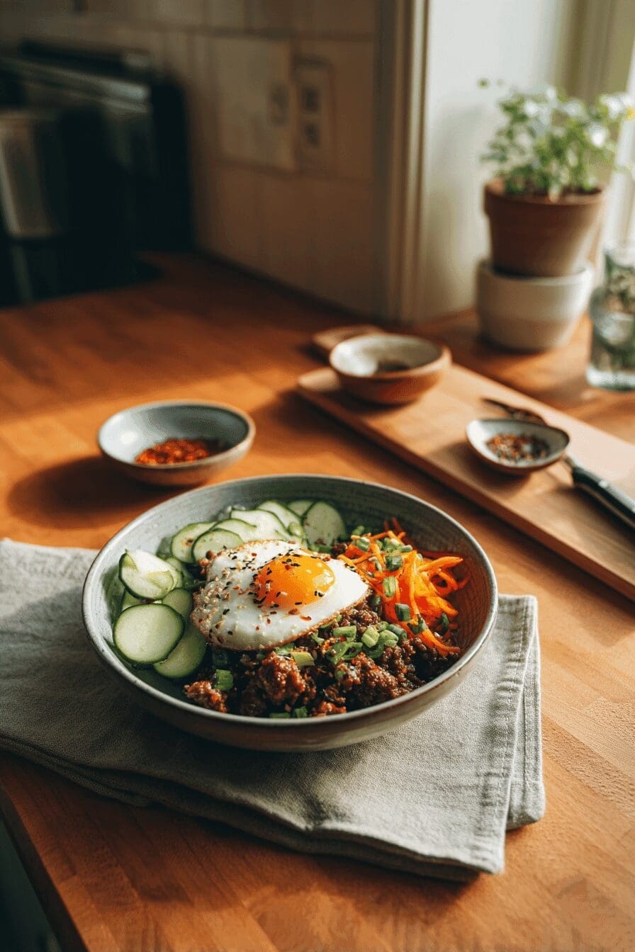 Crispy Beef Rice Bowl