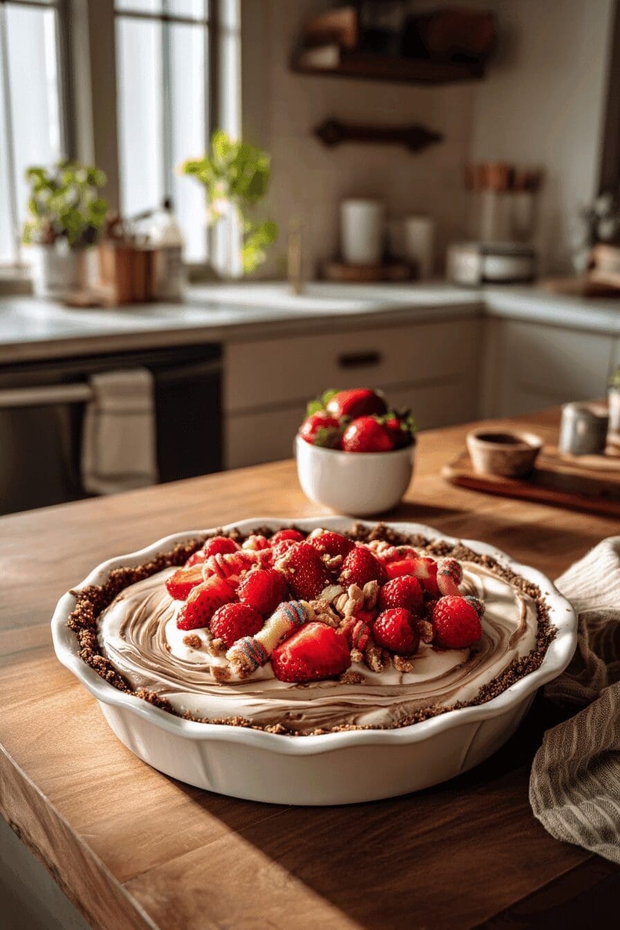 No-Bake Oreo Dirt Pie Recipe With Edible Worms For A Fun Dessert 9 Dirt Pie