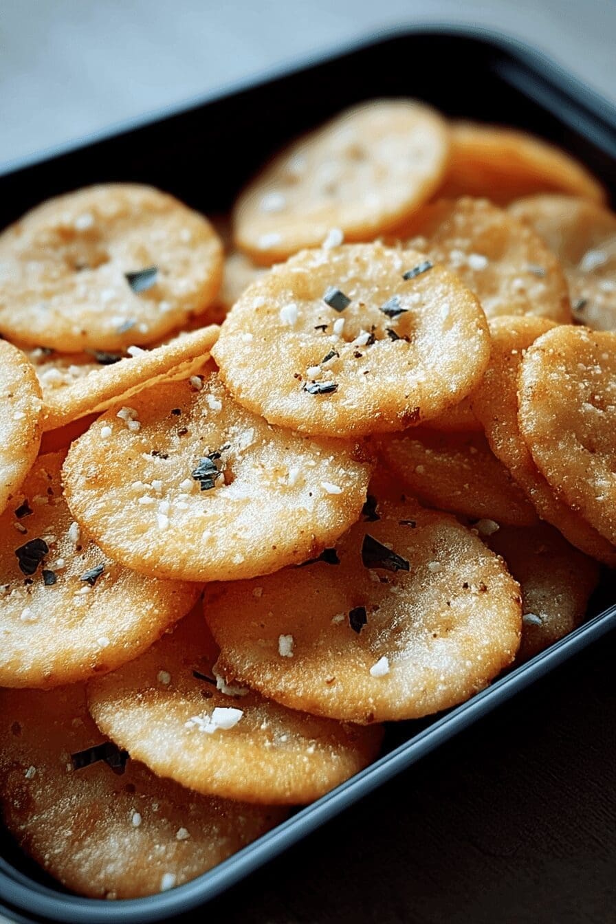 Garlic Ritz Snacks
