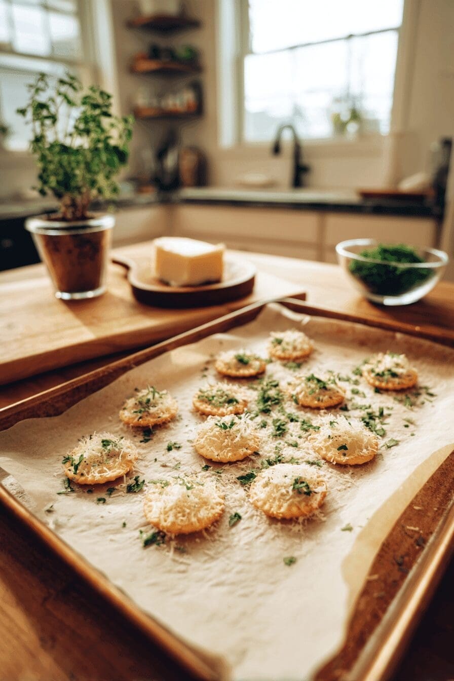 Garlic Ritz Snacks