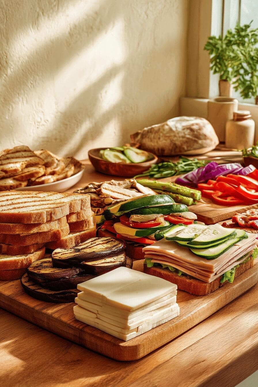 Grinder Sandwich With Buffalo Chicken Pasta Salad Twist Recipe 8 Grinder Sandwich
