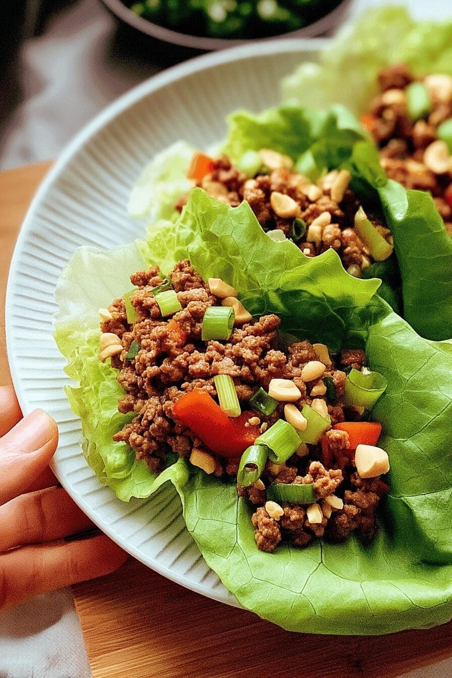 Easy Asian Ground Beef Lettuce Wraps Recipe For A Flavorful Meal 10 Ground Beef Lettuce Wraps