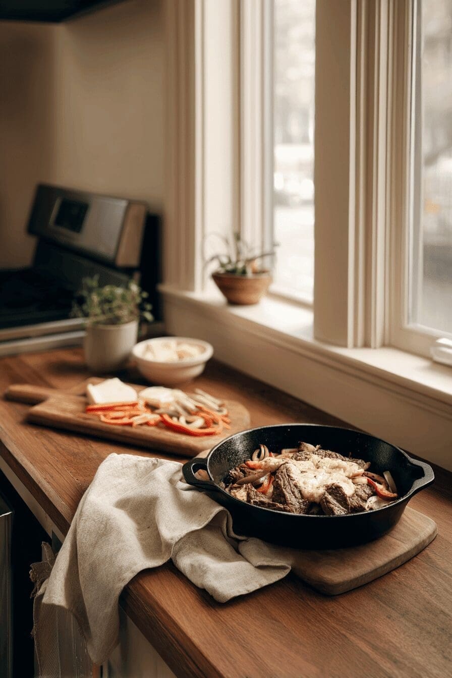 Philly Cheesesteak Bowls