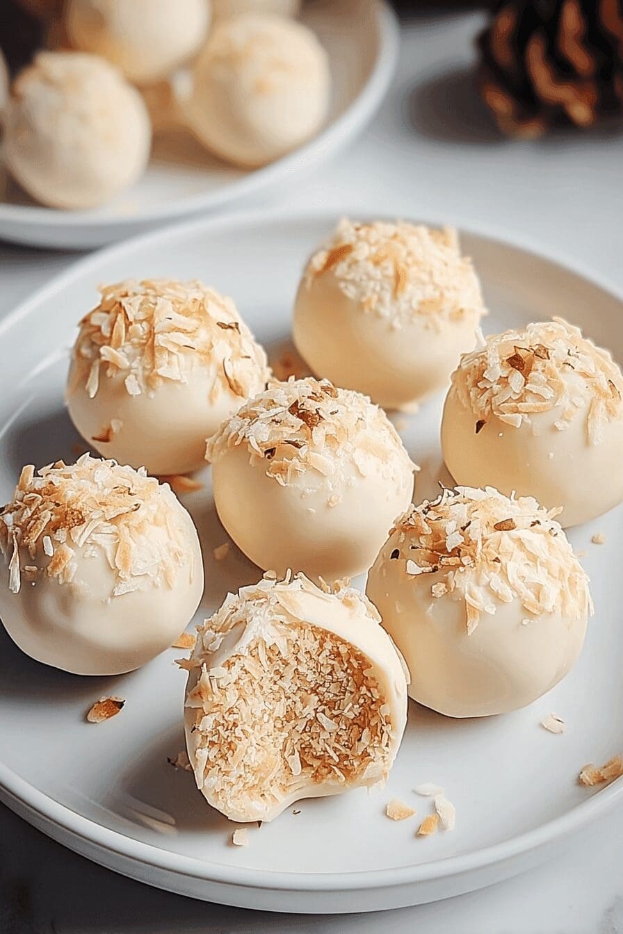 Decadent Piña Colada Truffles Recipe For A Tropical Treat 8 Pina Colada Truffles