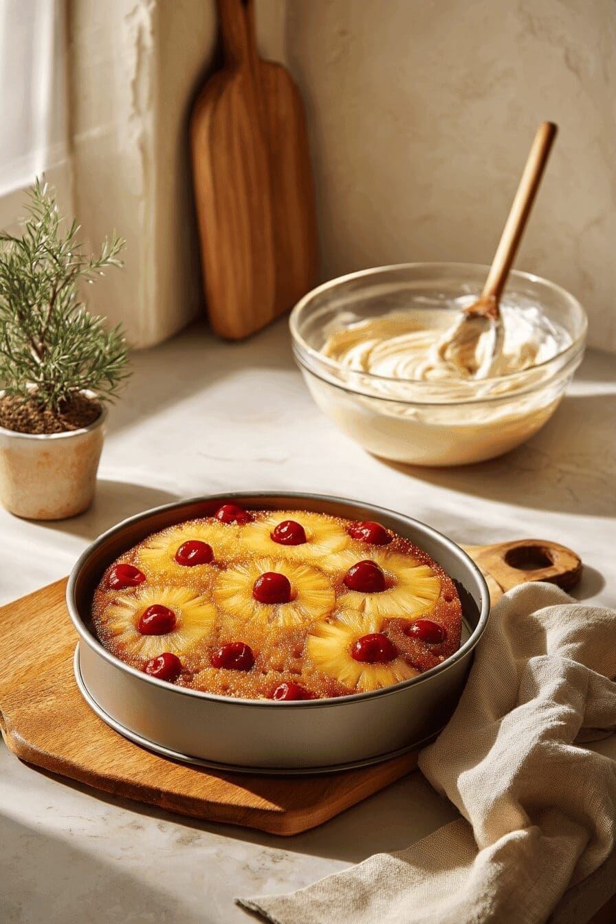 Pineapple Upside Down Cake