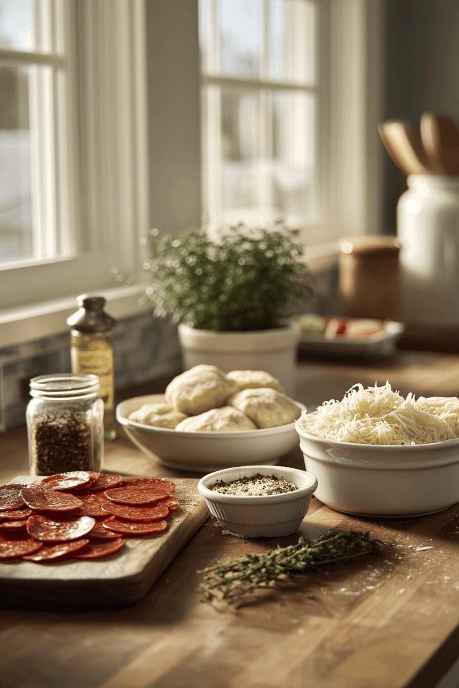 Pull Apart Pizza Bread