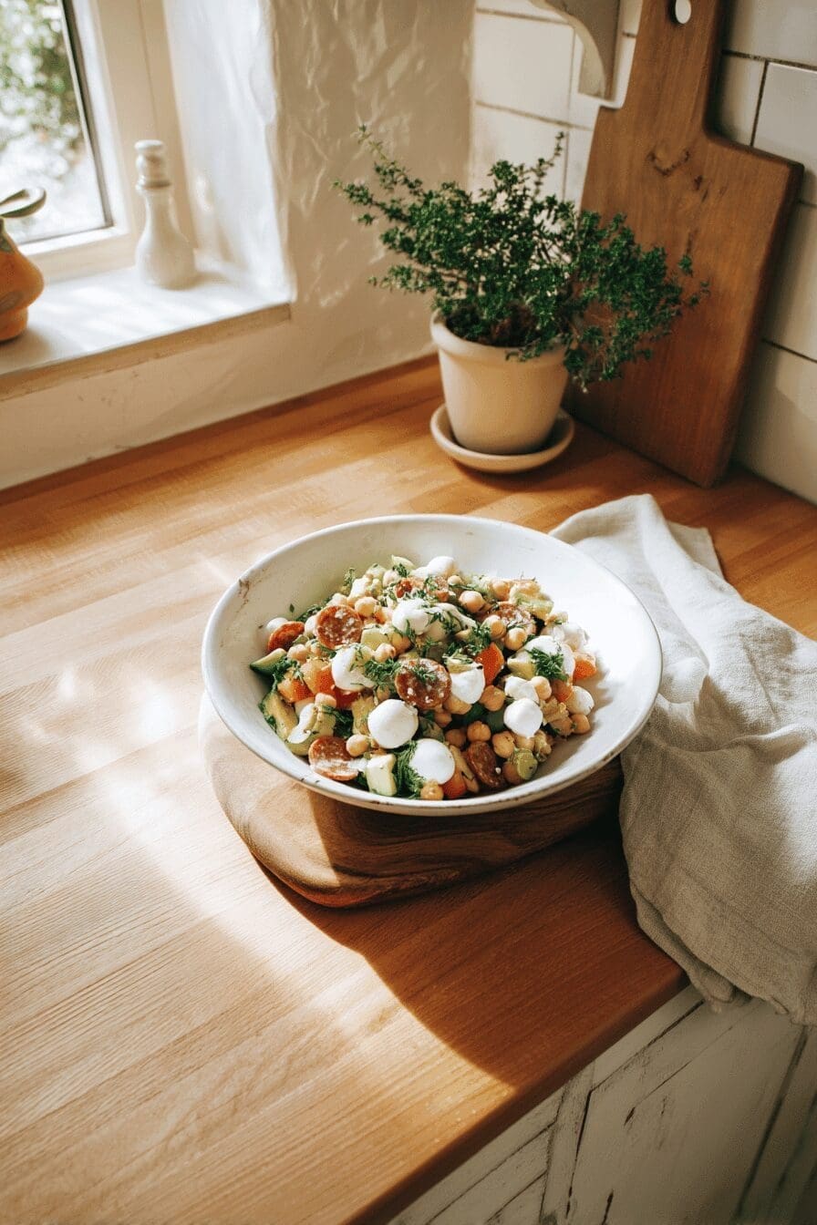 Classic Chopped Salad Recipe Inspired By A Viral Italian Favorite 9 Scala Chopped Salad