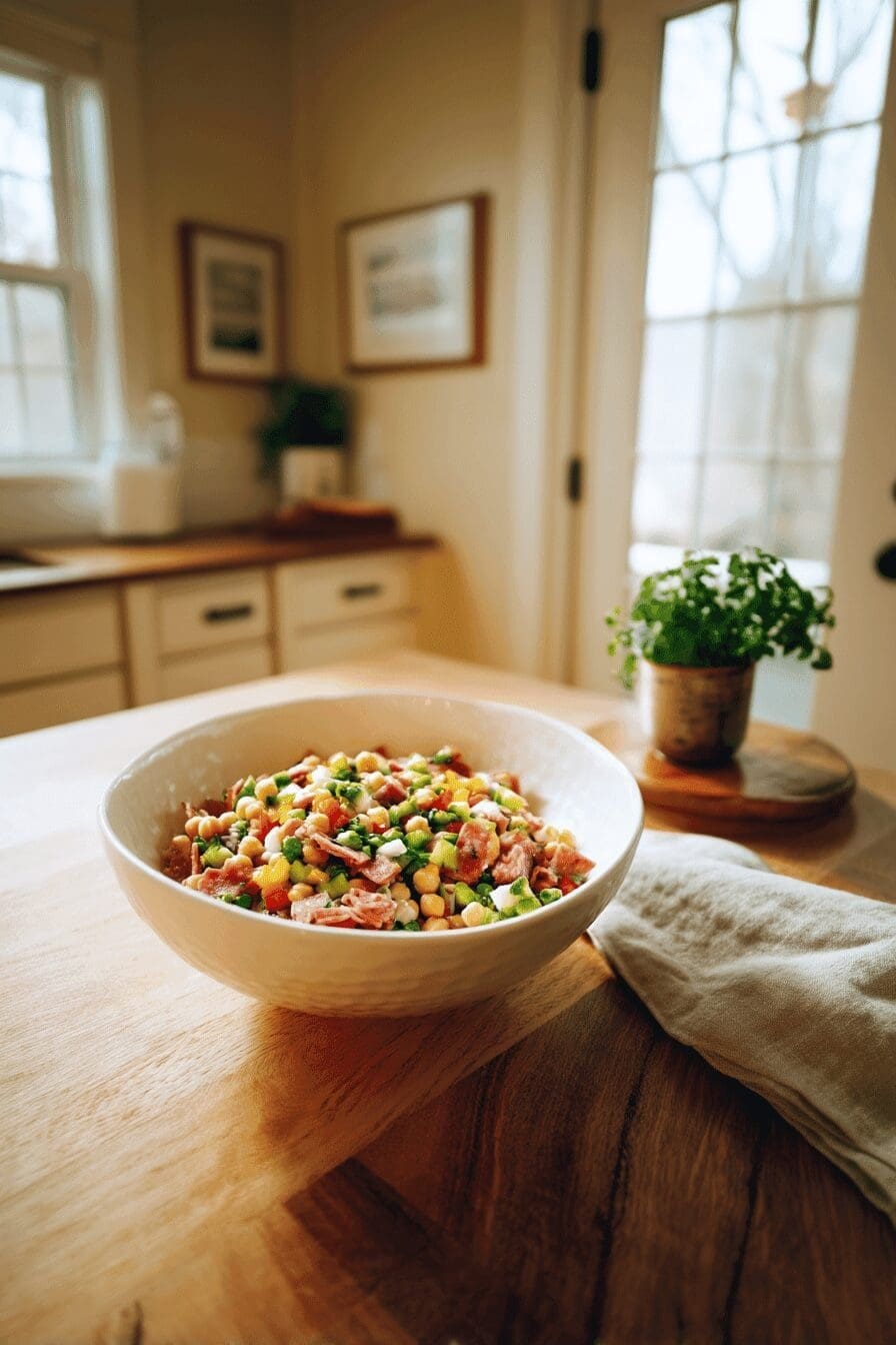 Classic Chopped Salad Recipe Inspired By A Viral Italian Favorite 10 Scala Chopped Salad