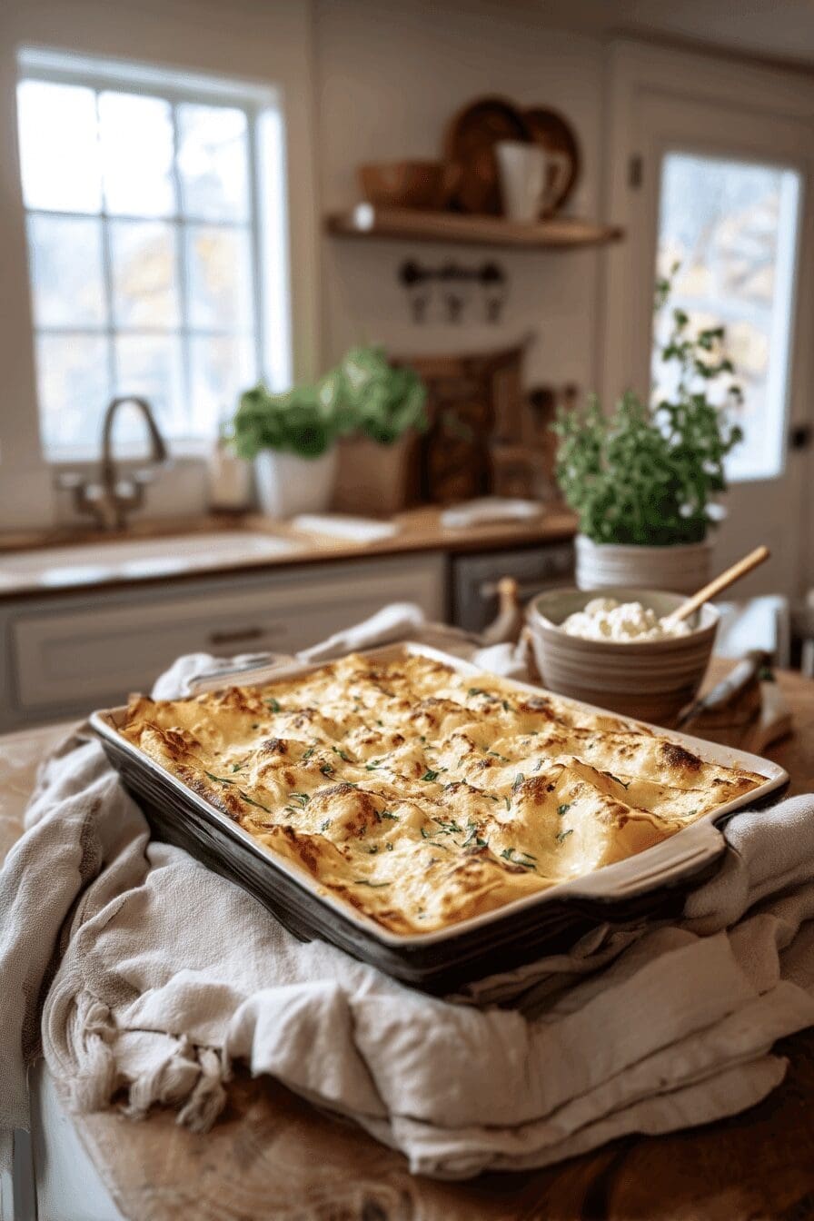 Seafood Lasagna