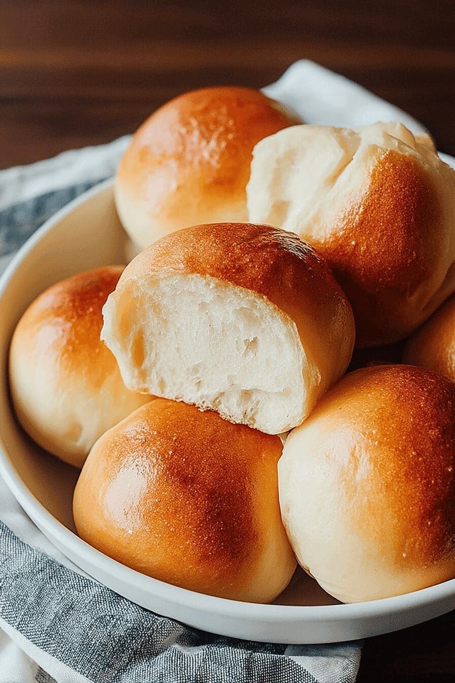 Simple No-Knead Crusty And Soft Sourdough Dinner Rolls Recipe 10 Sourdough Dinner Rolls