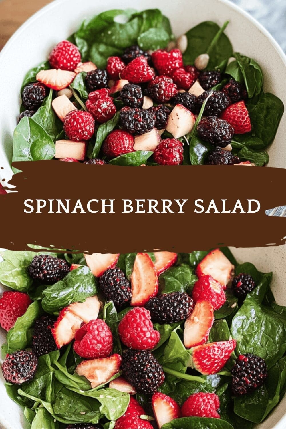 Berry Spinach Salad With Sweet Balsamic Dressing Recipe 6 Spinach Berry Salad