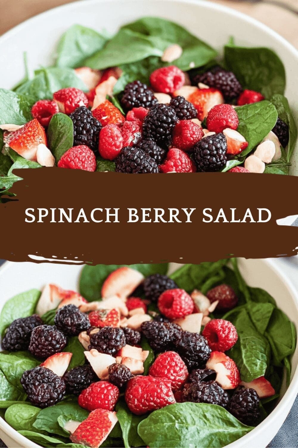 Berry Spinach Salad With Strawberries And Honey Balsamic Dressing Recipe 6 Spinach Berry Salad