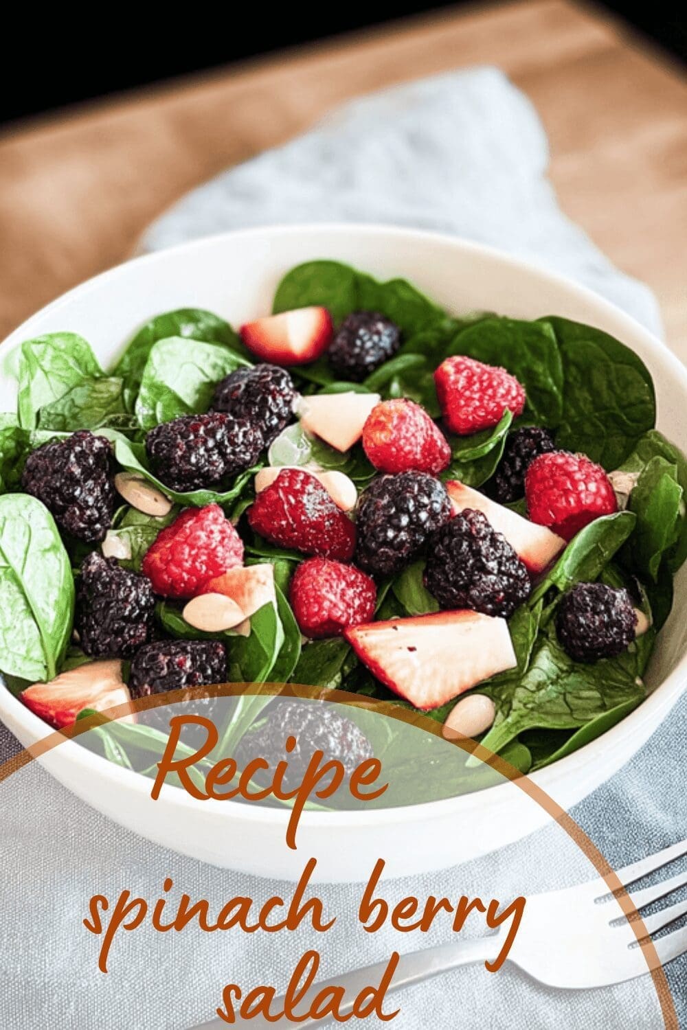 Berry Spinach Salad With Sweet Balsamic Dressing Recipe 7 Spinach Berry Salad
