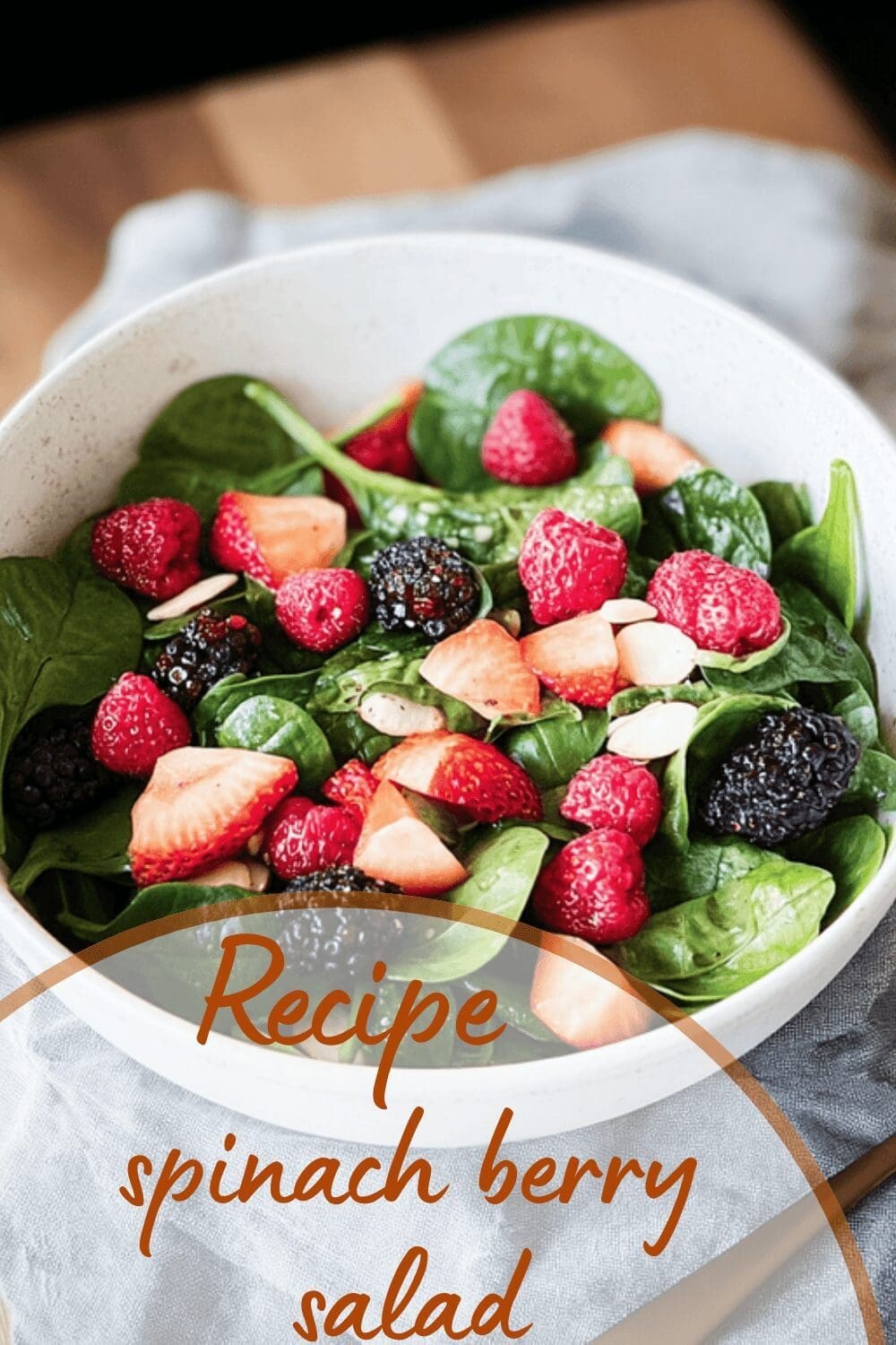 Berry Spinach Salad With Strawberries And Honey Balsamic Dressing Recipe 7 Spinach Berry Salad