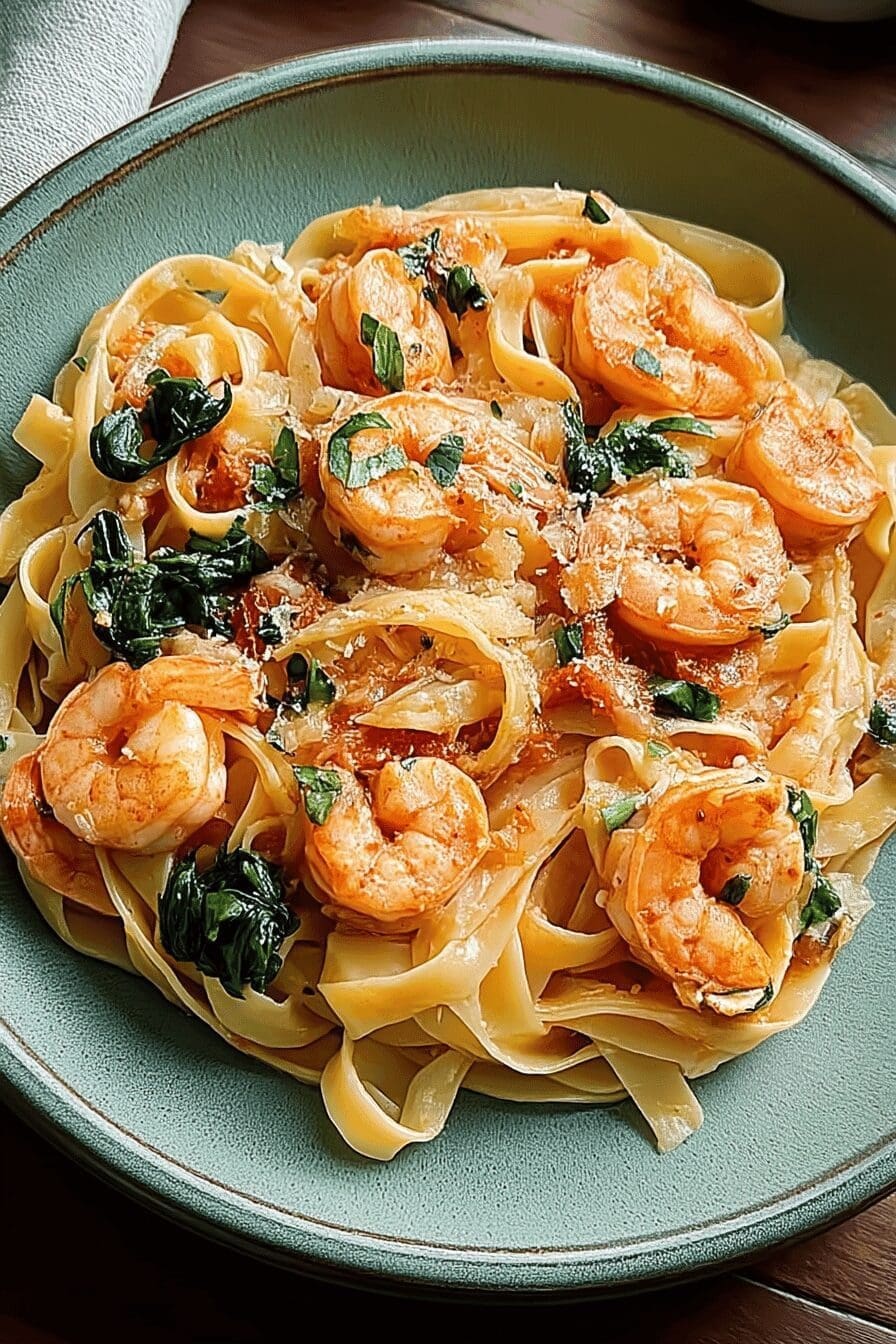Quick And Creamy Tuscan Shrimp Pasta: One-Pan Dinner In 30 Minutes 10 Tuscan Shrimp Pasta