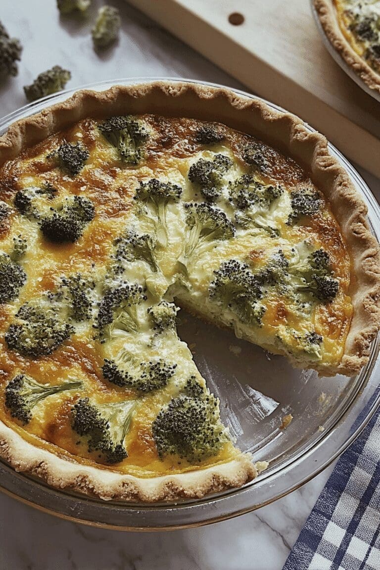 Broccoli And Cheese Quiche 52.Png