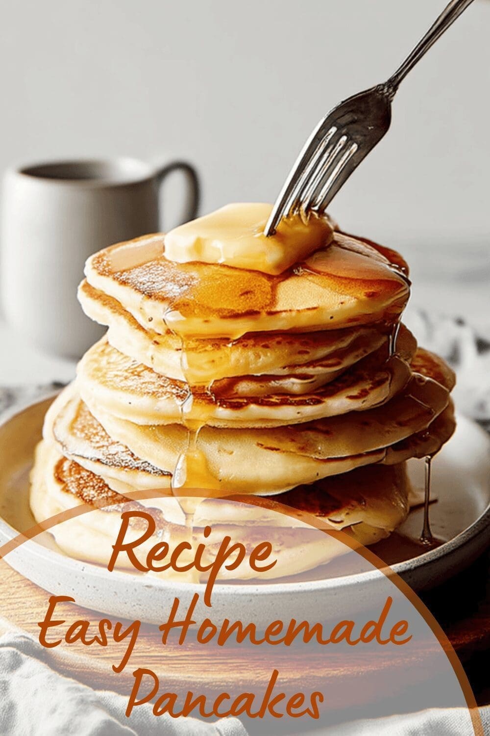 Fluffy Pancakes And Iced Strawberry Matcha Latte Recipe For Refreshing Breakfast 7 Easy Homemade Pancakes