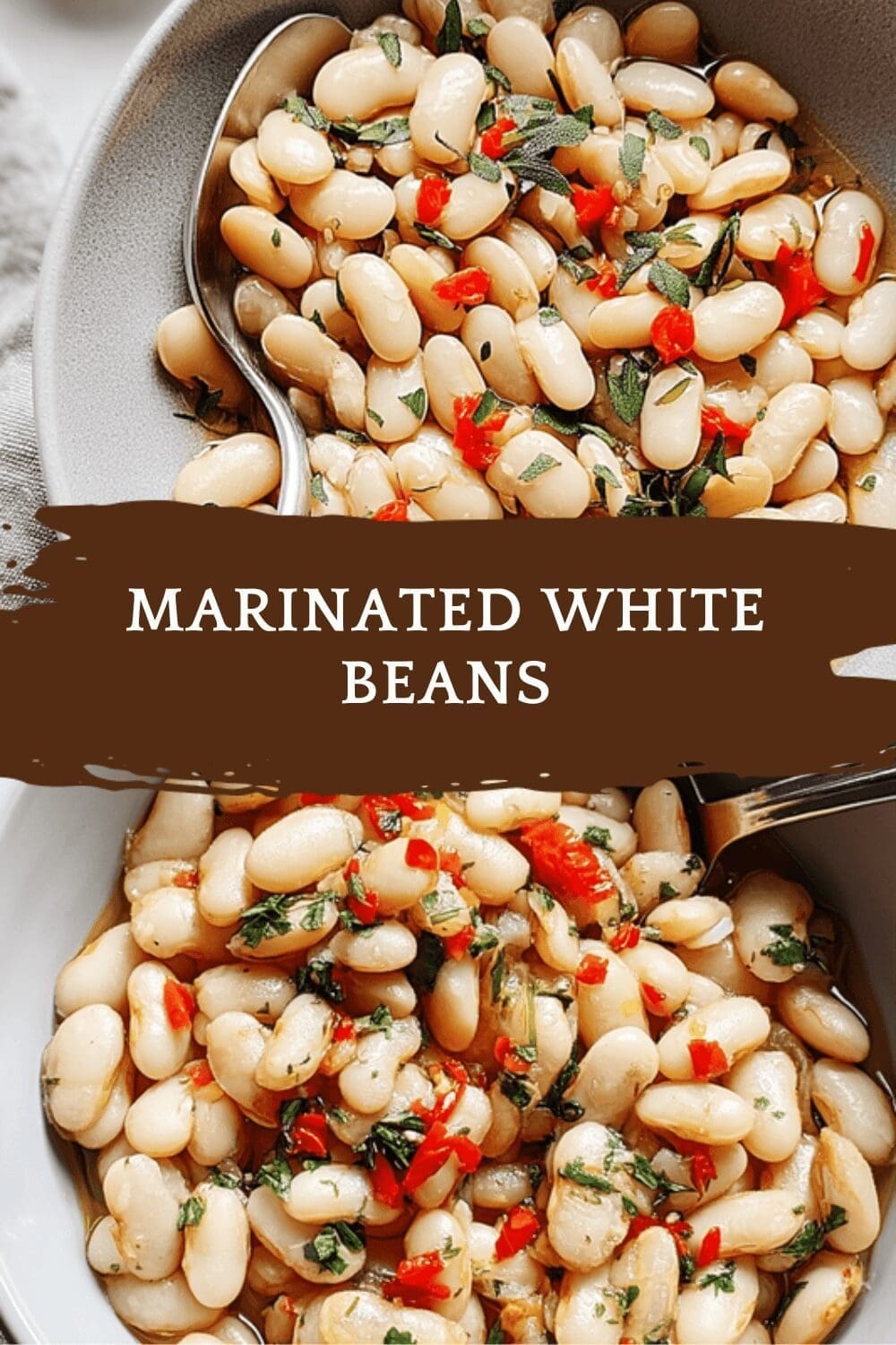 Marinated White Beans