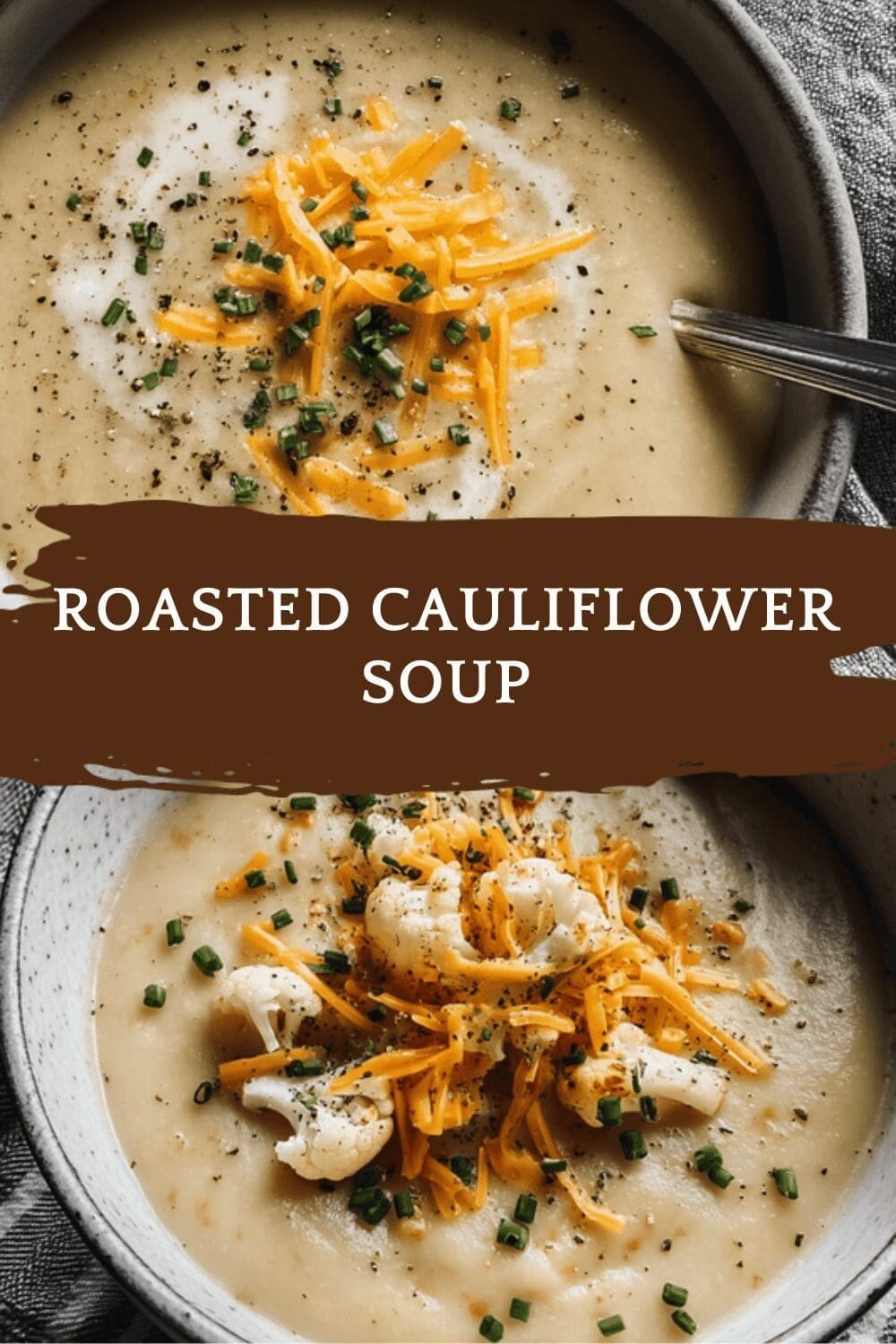 Roasted Cauliflower Soup