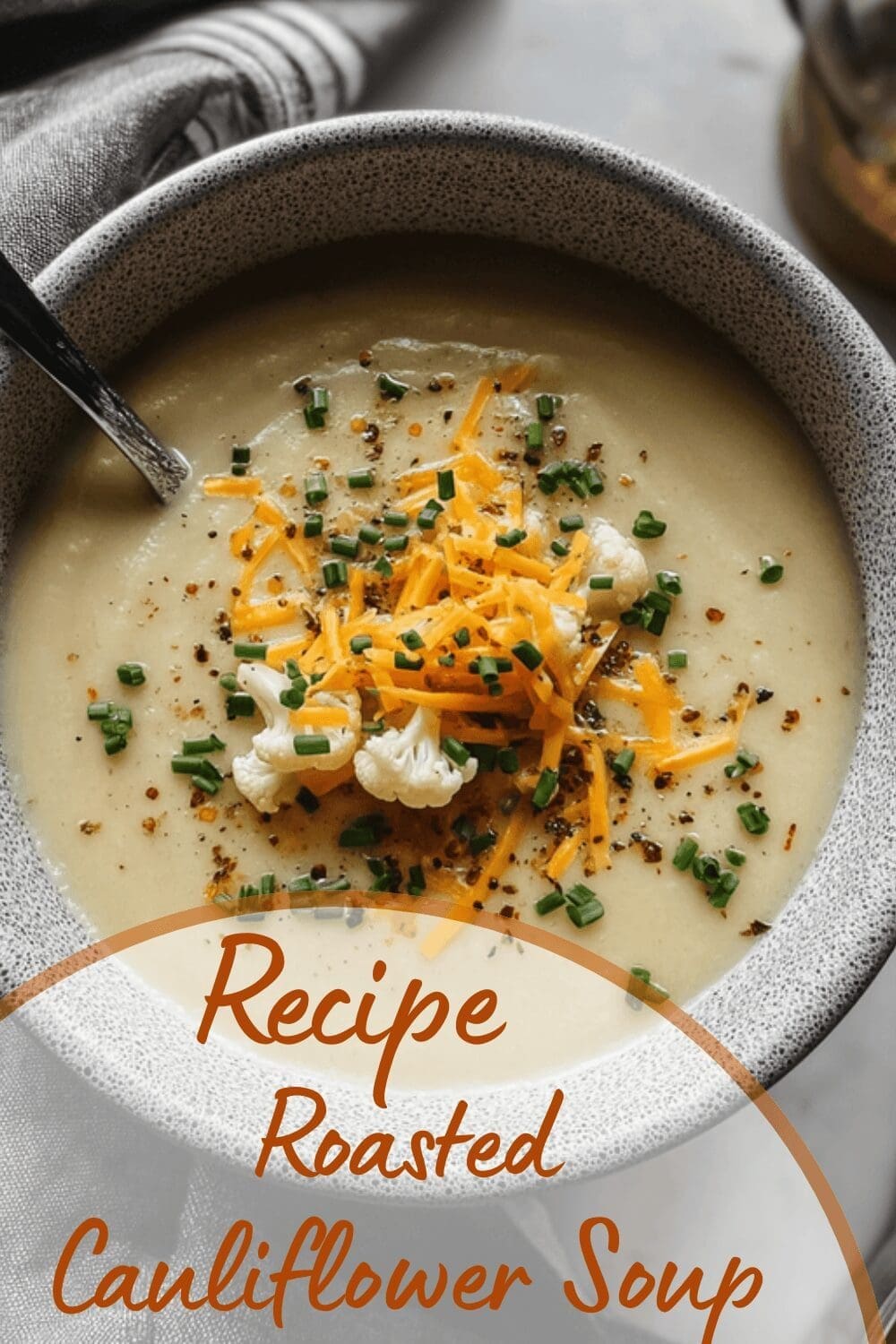 Roasted Cauliflower Soup