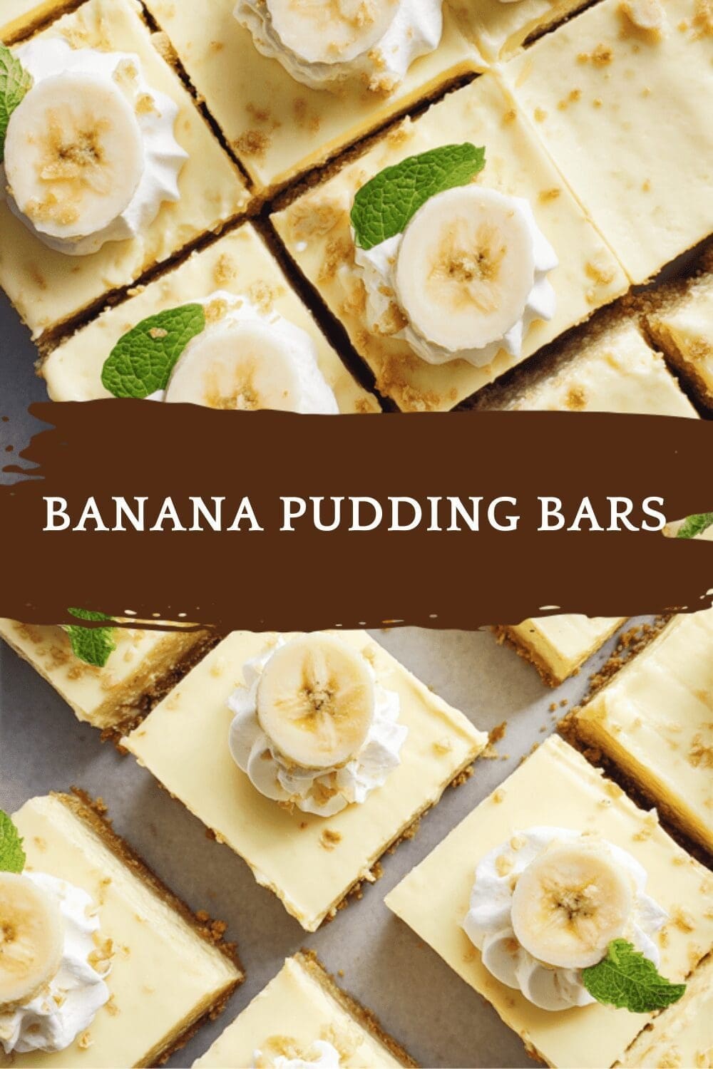 Banana Pudding Bars