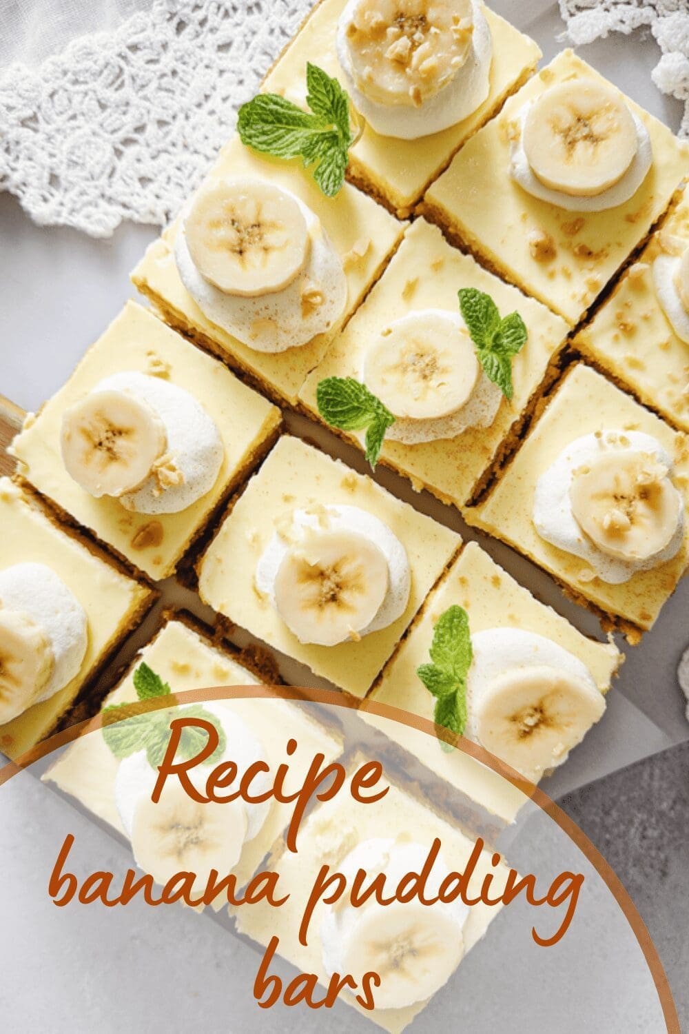 Banana Pudding Bars