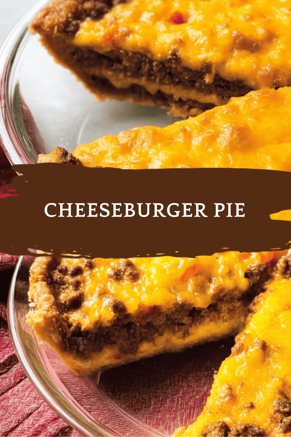 Cheeseburger Pie Recipe With A Twist Of Dark Chocolate Covered Pretzels 6 Cheeseburger Pie