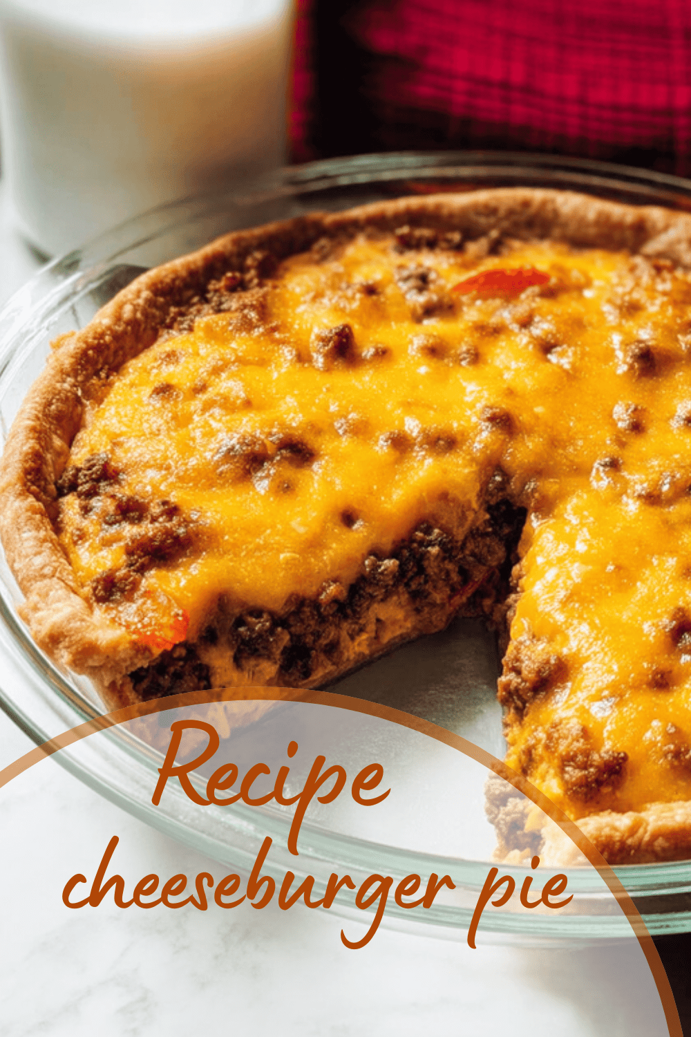 Cheeseburger Pie Recipe With A Twist Of Dark Chocolate Covered Pretzels 7 Cheeseburger Pie