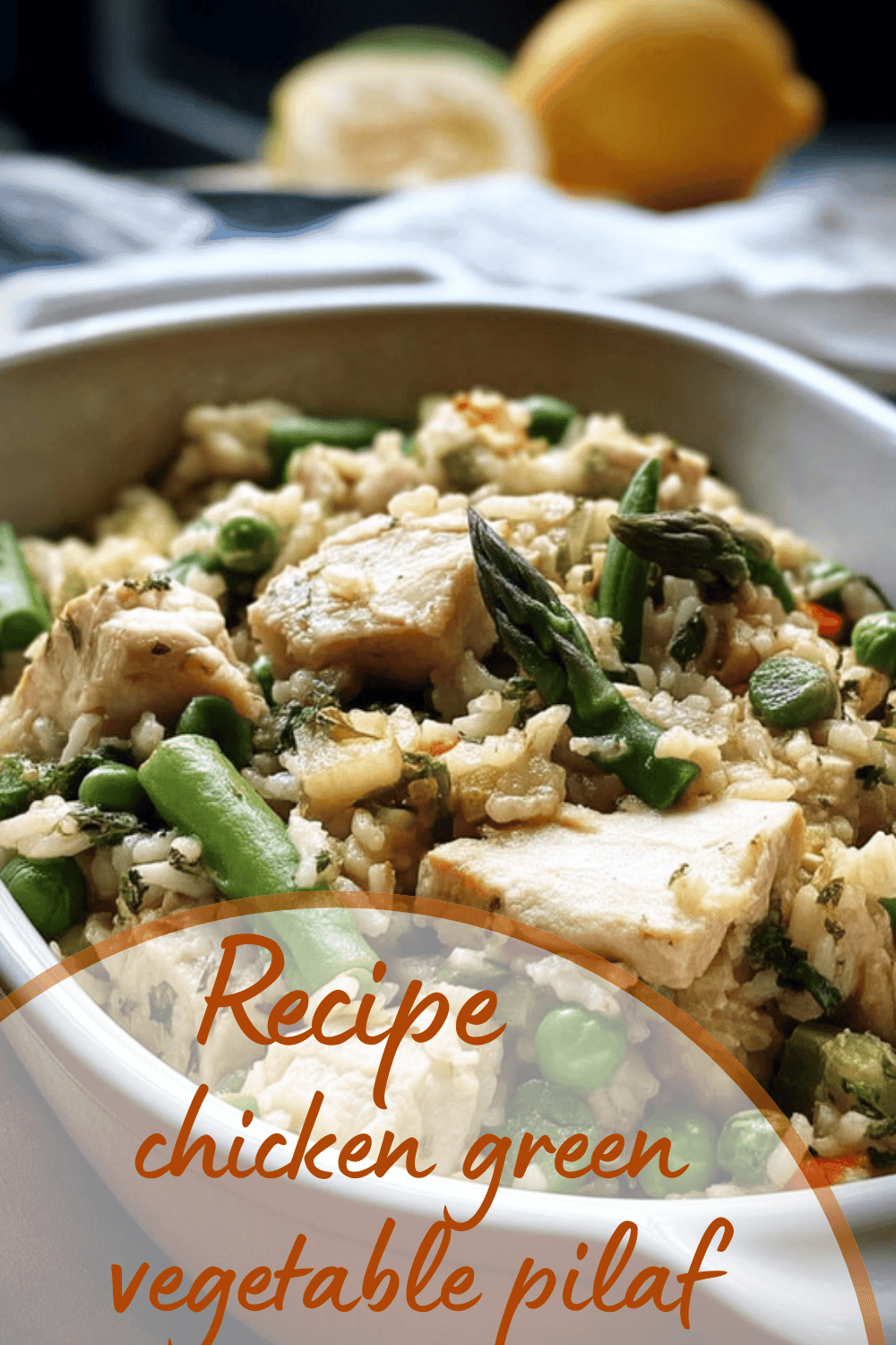 Chicken And Vegetable Rice Pilaf One Pot Dinner Recipe 7 Chicken Green Vegetable Pilaf