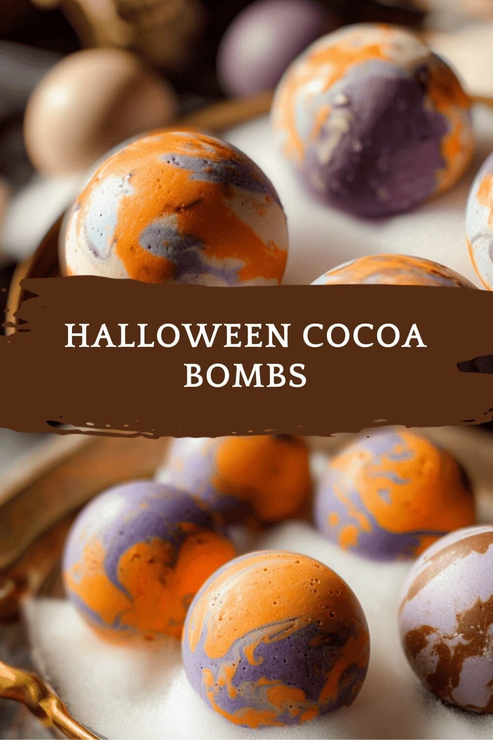 Halloween Hot Chocolate Bombs With Cinnamon Roasted Apples Recipe Ideas 6 Halloween Cocoa Bombs