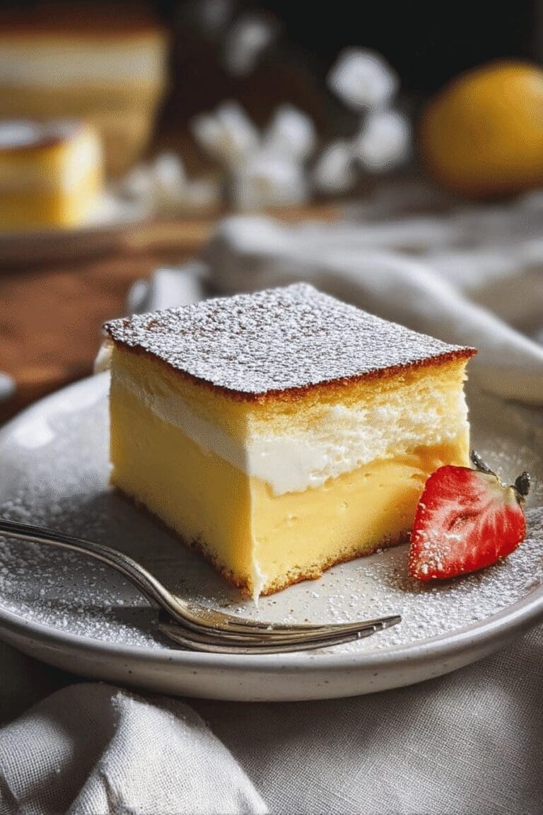 Magic Three Layer Custard Cake 98.Png