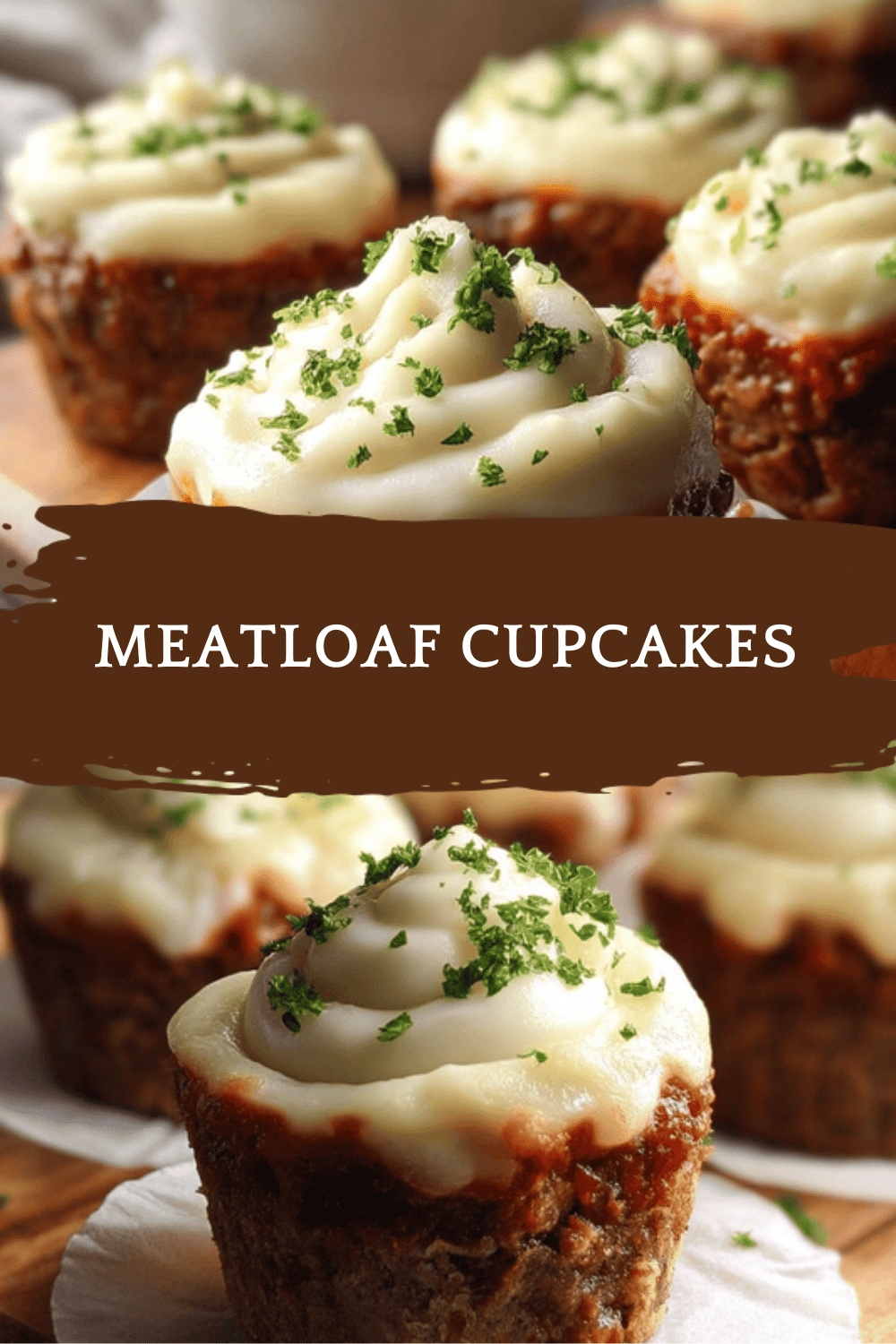 Meatloaf Cupcakes With Creamy Mashed Potato And Spicy Chicken Karahi Recipe 6 Meatloaf Cupcakes