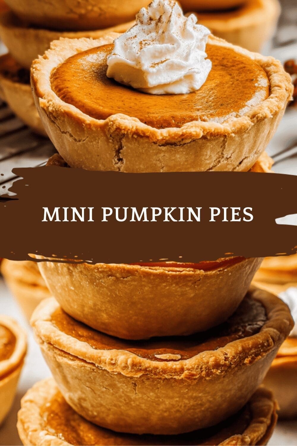 Mini Pumpkin Pies Recipe In Muffin Cups And Hand Pie Styles 6 Mini Pumpkin Pies