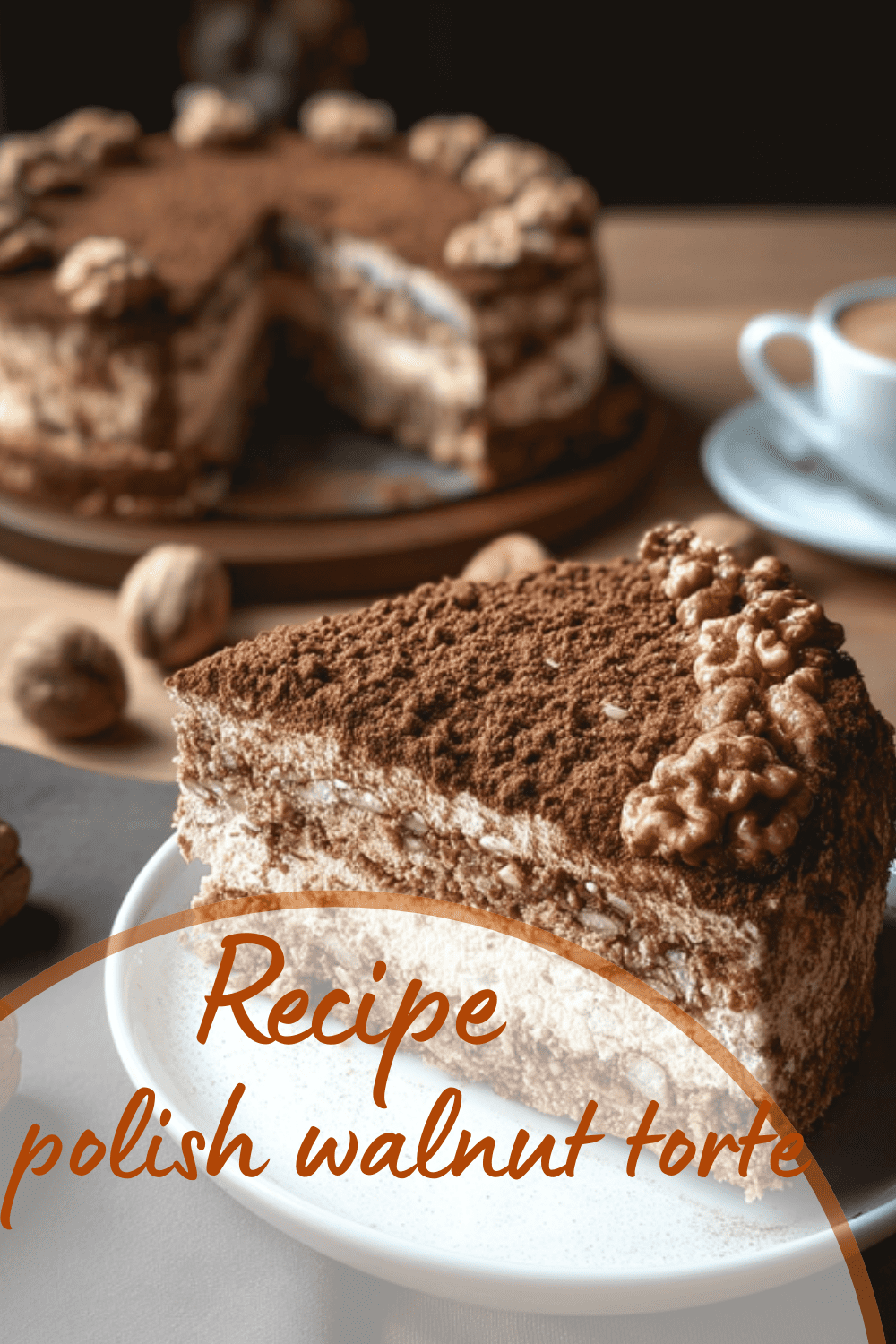 Polish Walnut Torte