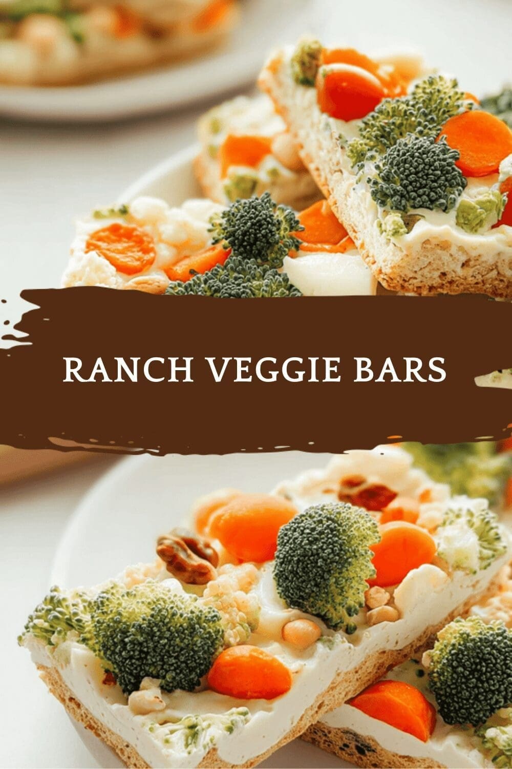 Veggie Bars Recipe With Crescent Roll And Ranch Flavor 6 Ranch Veggie Bars