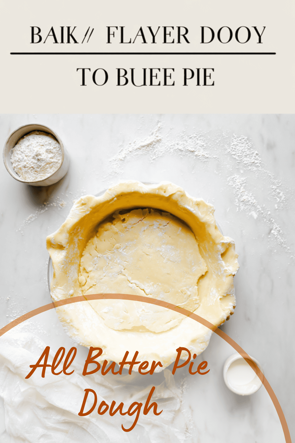 All Butter Pie Crust Recipe For Flaky Homemade Pastry 7 All Butter Pie Dough