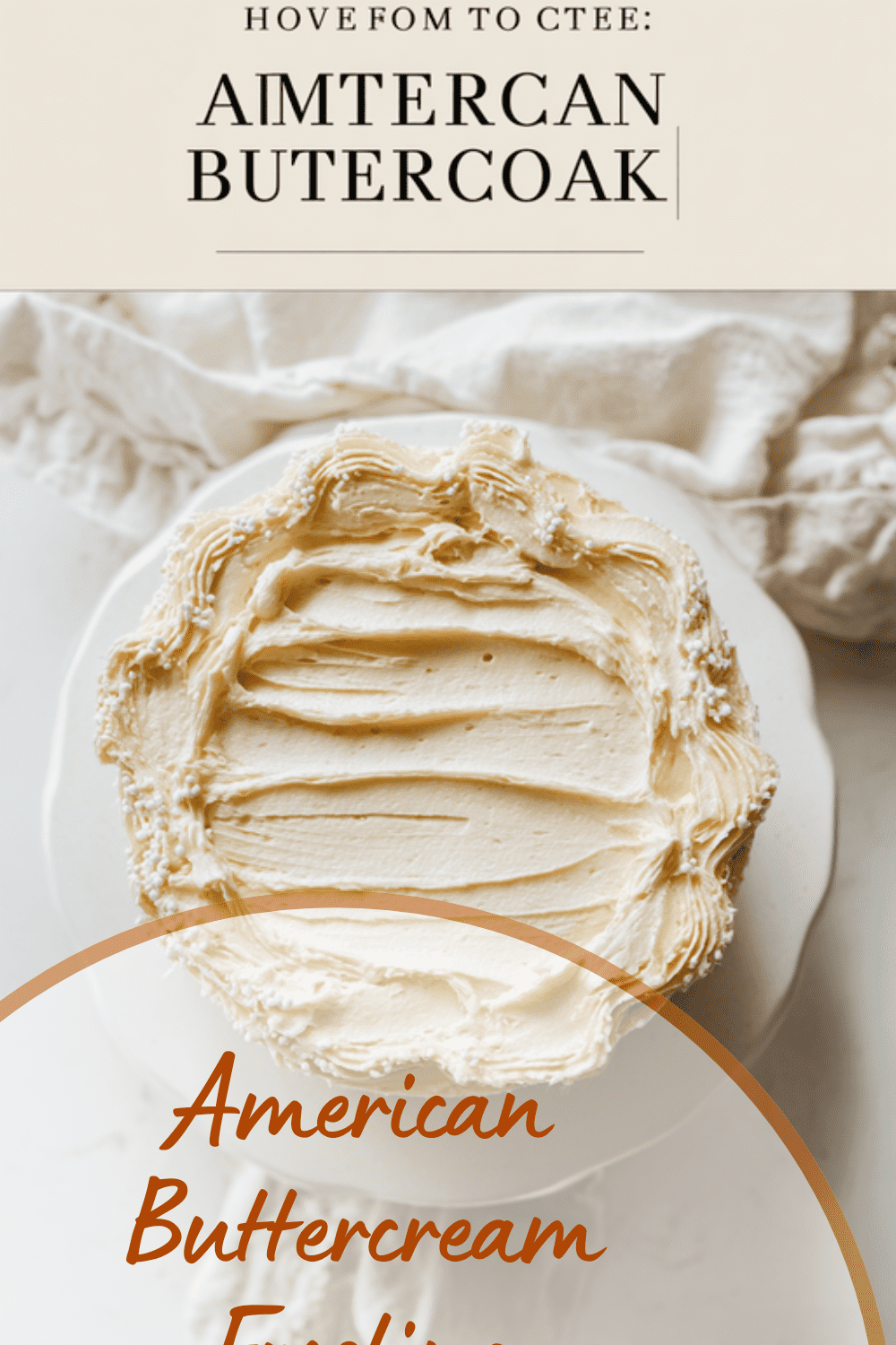 American Buttercream Frosting
