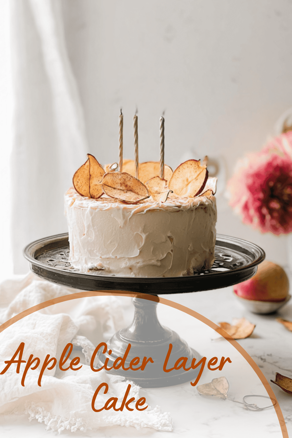 Apple Cider Cake With Spiced Salted Caramel Swiss Meringue Buttercream 7 Apple Cider Layer Cake