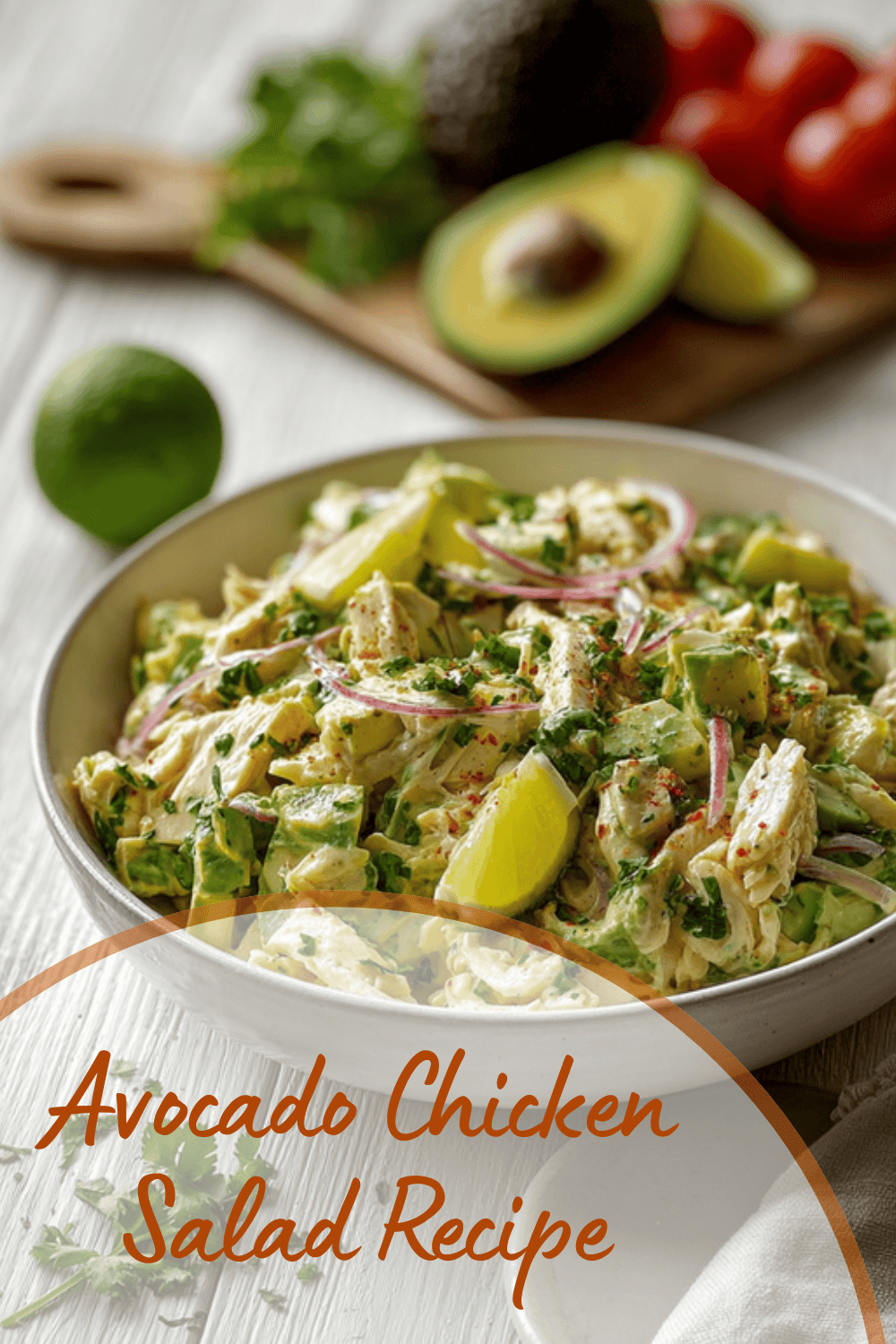 Avocado Chicken Salad Healthy Recipe 7 Avocado Chicken Salad Recipe