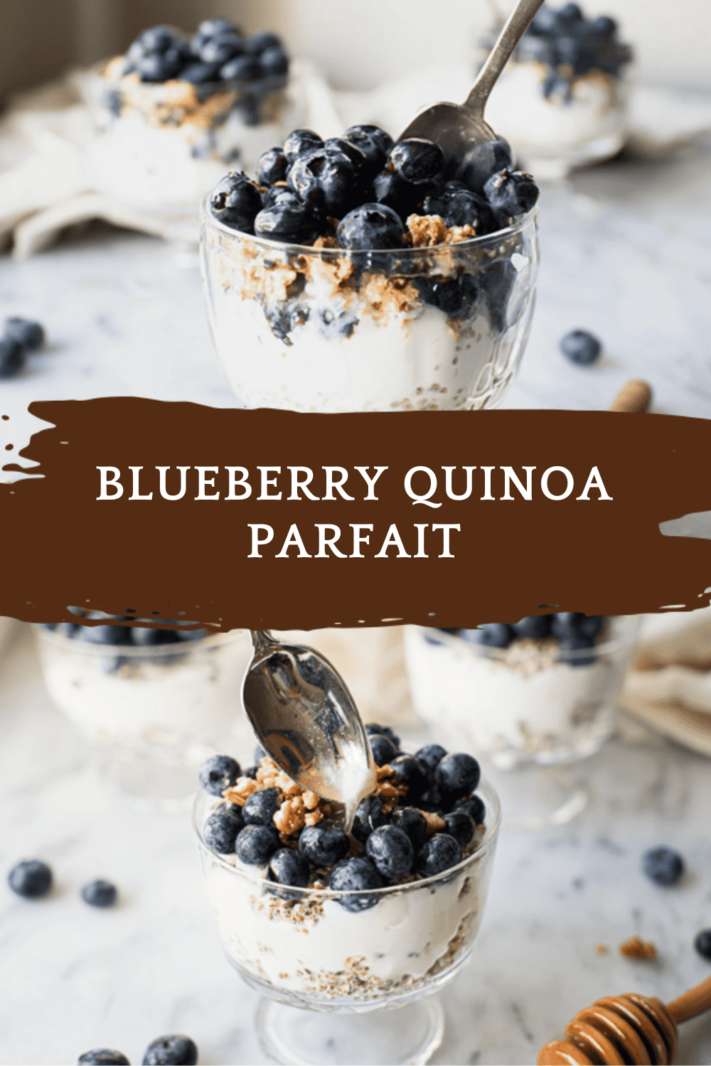 Blueberry Quinoa Parfait Recipe With Creamy Yogurt And Fresh Berries 6 Blueberry Quinoa Parfait