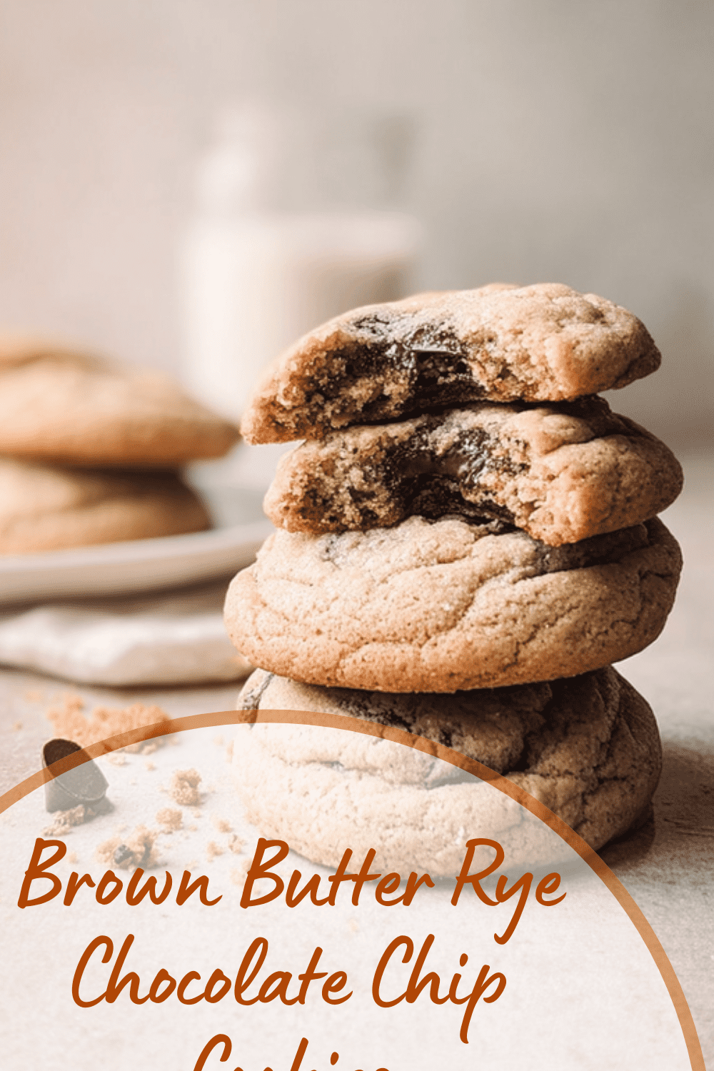 Brown Butter Rye Cookies With Rich Chocolate Chips Recipe 7 Brown Butter Rye Chocolate Chip Cookies