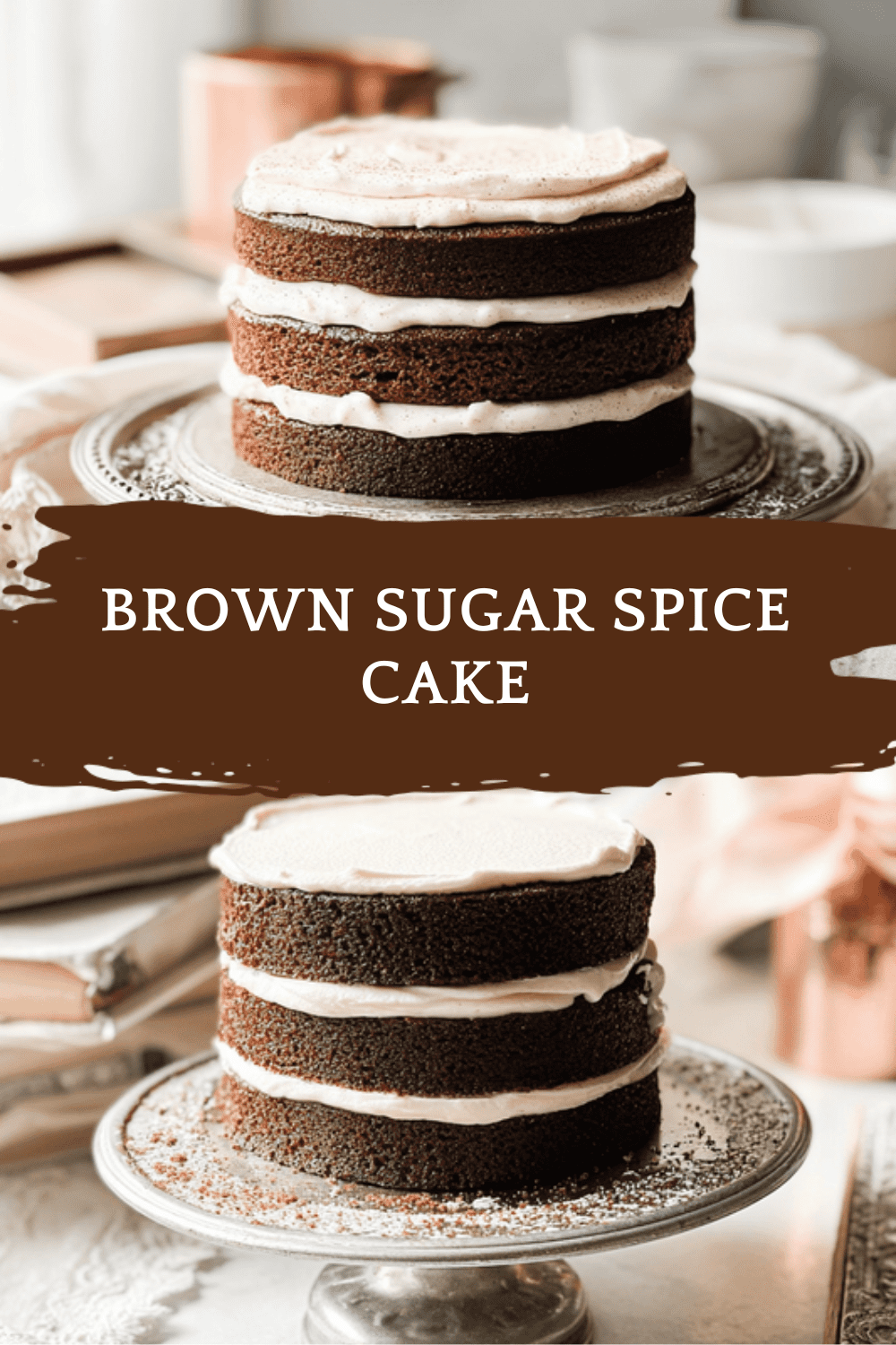Brown Sugar Spice Cake With Cream Cheese Caramel Glaze Recipe 6 Brown Sugar Spice Cake