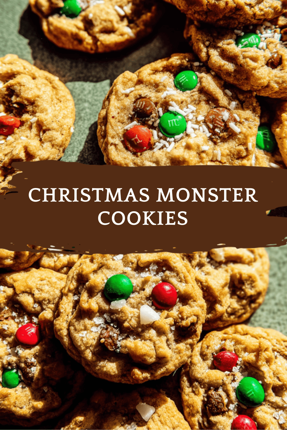 Christmas Monster Cookies